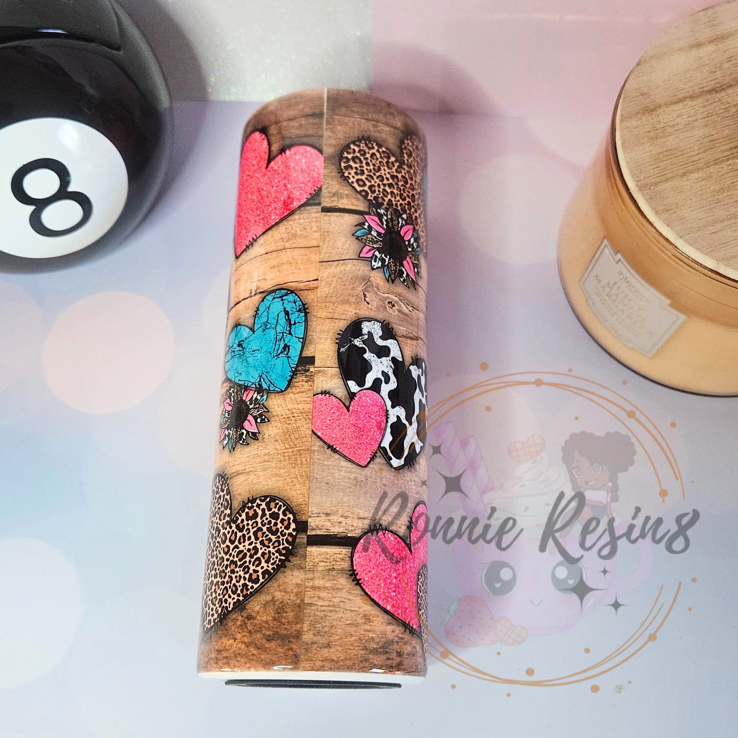 Western Heart Tumbler