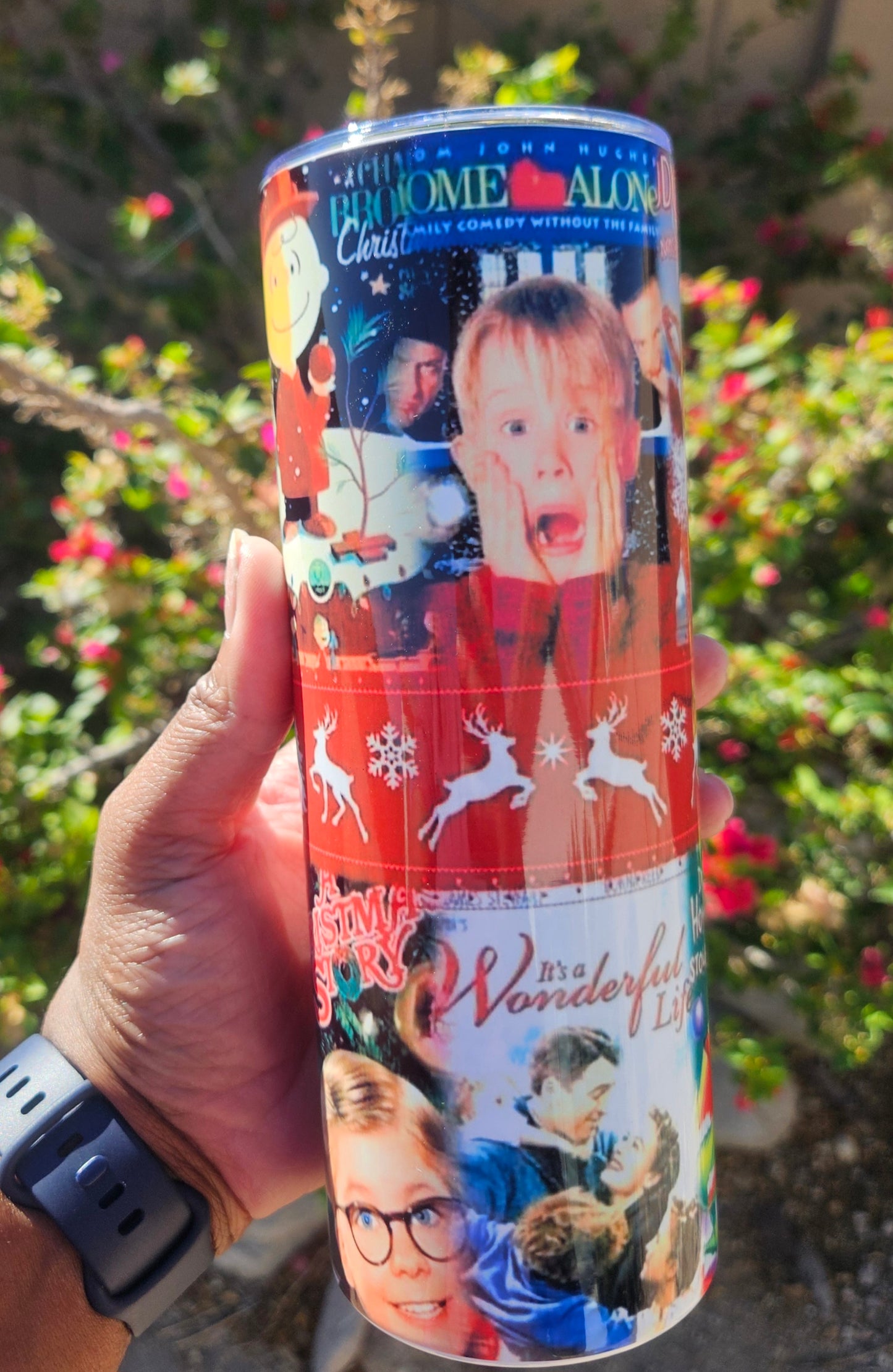 Christmas Movie Tumbler